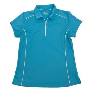 Slazenger Golf Women’s Size Medium Blue Golf Shirt top